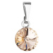 Přívěsek Rivoli se Swarovski Elements Light Peach 8 mm