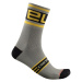 CASTELLI Cyklistické ponožky klasické - PROLOGO 15 - hnědá
