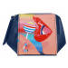 Santoro barevné kosmetická taška First Class Lounge Lollipop