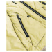 Žlutá dámská oboustranná bunda (0955#)