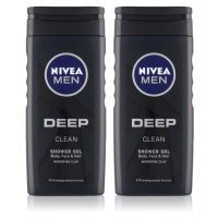 Nivea Men Deep sprchový gel pro muže (výhodné balení)