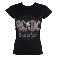 Tričko metal dámské AC-DC - Rock or Bust - ROCK OFF - ACDCTS34LB