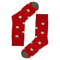 Pánské vánoční ponožky Malý Ježíšek červená