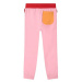 Dětské tepláky Marc Jacobs růžová barva, hladké