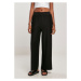 Ladies Straight Rib Terry Pants - black