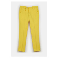 Kalhoty manuel ritz trousers žlutá