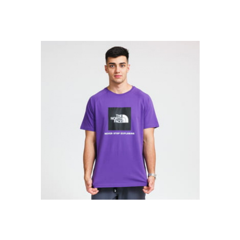 The North Face Rag Red Box Tee fialové