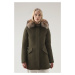 Bunda woolrich luxury arctic raccoon parka zelená