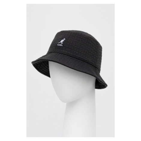 Oboustranný klobouk Kangol černá barva, K5317.BB001-BB001