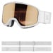 Salomon AKSIUM 2.0 ACCESS Unisex lyžařské brýle, bílá, velikost