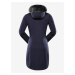 Tmavě modrý dámský softshellový kabát s kapucí ALPINE PRO IBORA