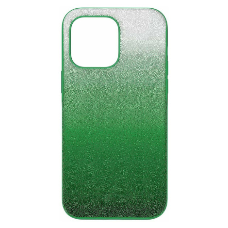 Obal na telefon Swarovski 5650680 HIGH 14 PRO MAX zelená barva