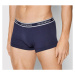 Pánské boxerky 111357 2R717 96735 - tm.modrá/oranžová - Emporio Armani