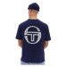 Sergio Tacchini Vines T-Shirt Maritime Blue Modrá