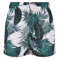 Boys Pattern Swim Shorts - palm leaves aop