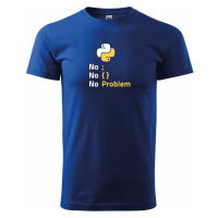 Pánské tričko pro programátory No problem