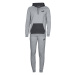 Puma HOODED SWEAT SUIT FL CL Šedá