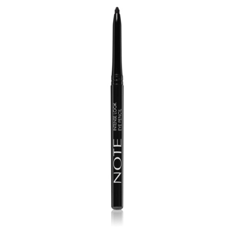 Note Cosmetique Intense Look voděodolná tužka na oči Black 0,35 g