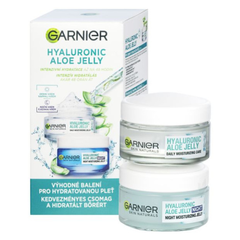 Garnier Dárková sada hydratační pleťové péče Skin Naturals Hyaluronic Aloe Jelly Duopack