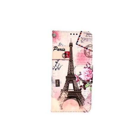 TopQ Realme 8 knížkové Eiffelova věž 64144