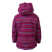 COLOR KIDS-Donja padded ski jacket AOP-443-Raspberry Fialová