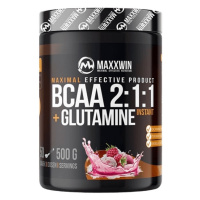 Maxxwin BCAA + GLUTAMINE 500 g - malina