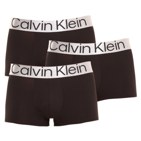 3PACK pánské boxerky Calvin Klein černé (NB3074A-7V1)