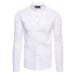 Buďchlap Elegantní bílá košile se stojacím límcem