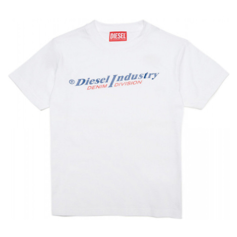 Tričko diesel tdiegorind t-shirt bílá