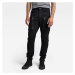 G-STAR Nohavice - Zip Point 3D skinny cargo black