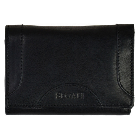 SEGALI Dámská kožená peněženka 7196 B black