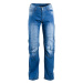 Pánské moto jeansy W-TEC Davosh modrá