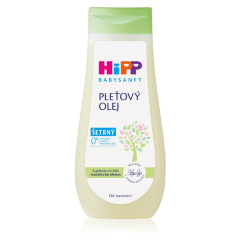 Hipp Babysanft Sensitive pleťový olej pro děti od narození 200 ml