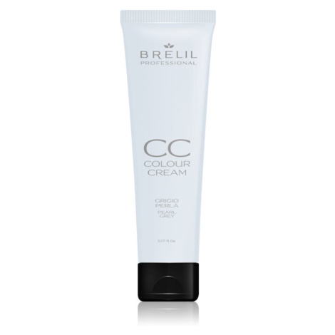 Brelil Professional CC Colour Cream barvicí krém pro všechny typy vlasů odstín Pearl Grey 150 ml