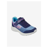 Modré holčičí tenisky Skechers Microspec Plus Disco Dreaming