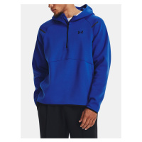 Modrá sportovní mikina Under Armour UA Unstoppable Flc Hoodie