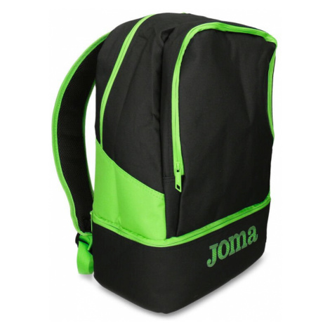 Černý sportovní batoh se zelenými prvky Joma
