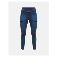 Legíny peak performance w vislight track tights modrá