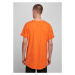 Mandarinkové tričko s dlouhým tvarem