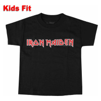 Tričko metal dětské Iron Maiden - Logo - ROCK OFF - IMTEE40BB