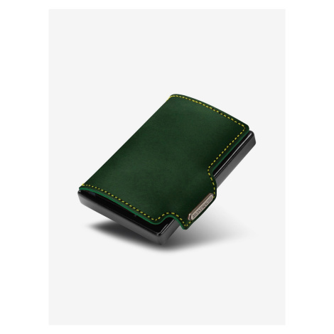 Tmavě zelená kožená peněženka Mondraghi Racing Green