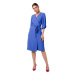 Stylove Dámské mini šaty Outak S340 nebesky modrá Modrá