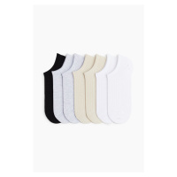 H & M - Sportovní ponožky: balení po 7 - béžová