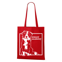 Plátěná taška s potiskem Bernského salašnického psa