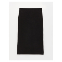 LC Waikiki Women's Extra Tight Fit Plain Knitwear Skirt