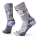 Smartwool HIKE FULL CUSHION ALPINE PERCH CREW Dámské outdoorové ponožky, šedá, velikost