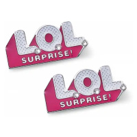 L.O.L. Surprise! Růžové peckové náušnice pro dívky LOL Logo L2012STLOL