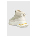 Kožené sneakers boty GOE bílá barva, MM2N4016.WHITE