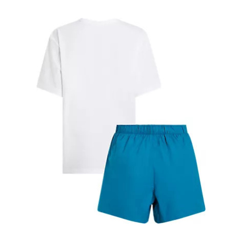 Spodní prádlo Dámské pyžamo SHORT SET 000QS7191EMVU - Calvin Klein