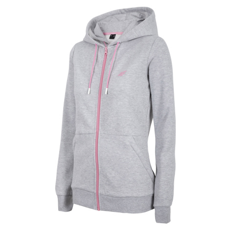 4F Dámská mikina H4Z19-BLD003 Cold Light Grey
